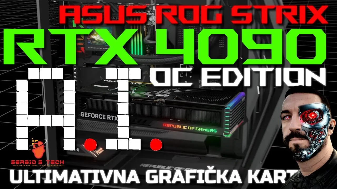 Asus ROG Strix GeForce RTX 4090 OC Edition graphics card